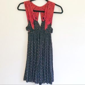 NWT Free People Floral Mini Dress